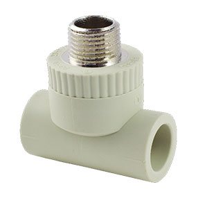 Трійник із зовнішнім різьбленням 32x1'x32 ппр/латунь, FADO